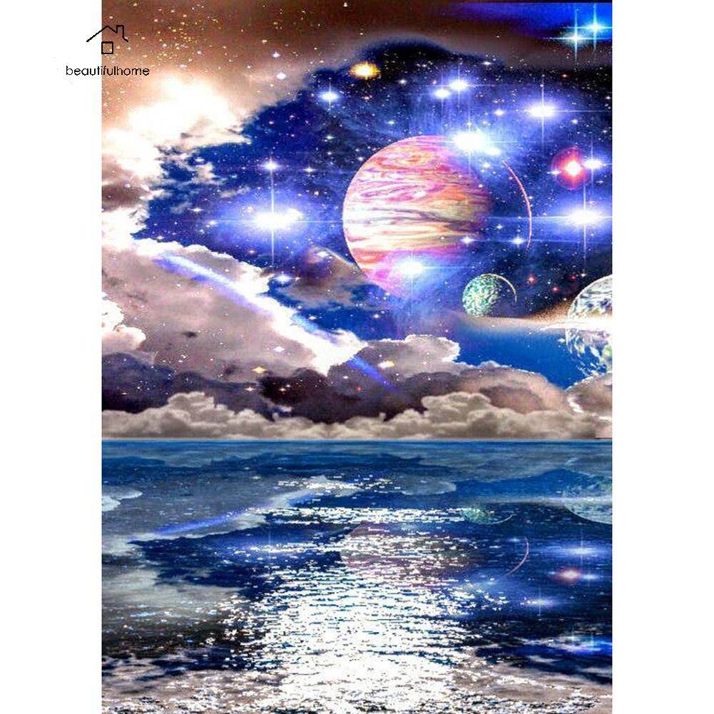 Full Drill Diamond Painting Universe Cross Stitch Embroidery 5D DIY CraftCross Embroidery Decor