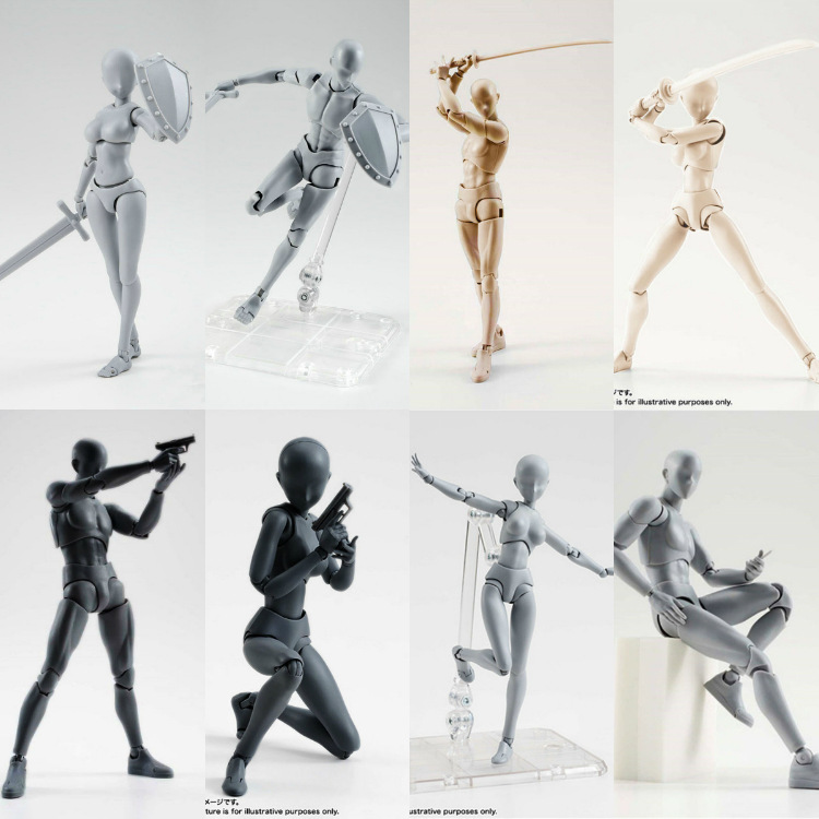 Deluxe Edition Drawing Figures For Artists Action Figure Model Human ...