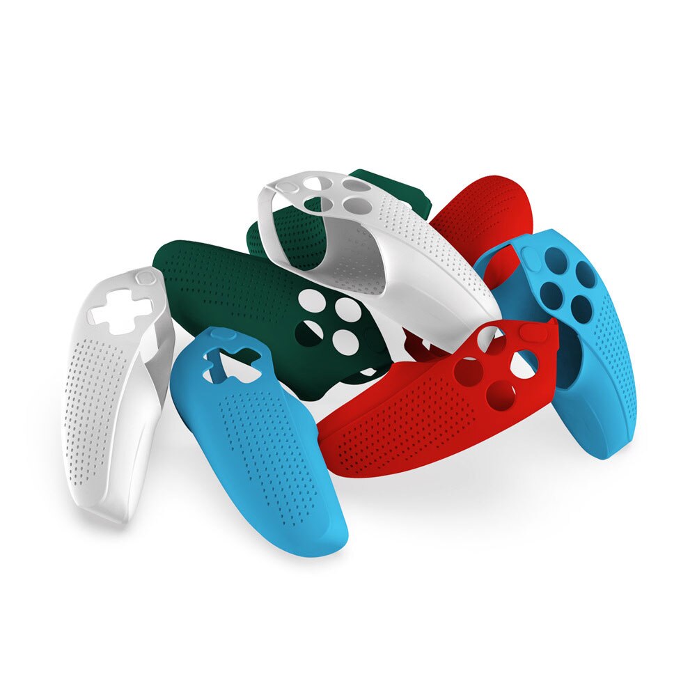 Narsta 1 Cặp Ốp Bảo Vệ Tay Cầm Chơi Game Bằng Silicon Mềm Cho PlayStation 5 DualSense PS5 Phụ Kiện Nắp Chống Trượt Điều Khiển