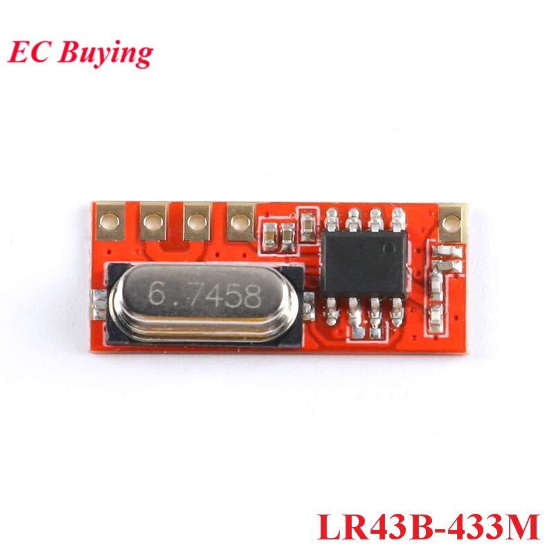 315mhz 433mhz superheterodyne rf module lr43b lr33b wireless remote control receiver module diy lr43b-433m lr33b-315m ask