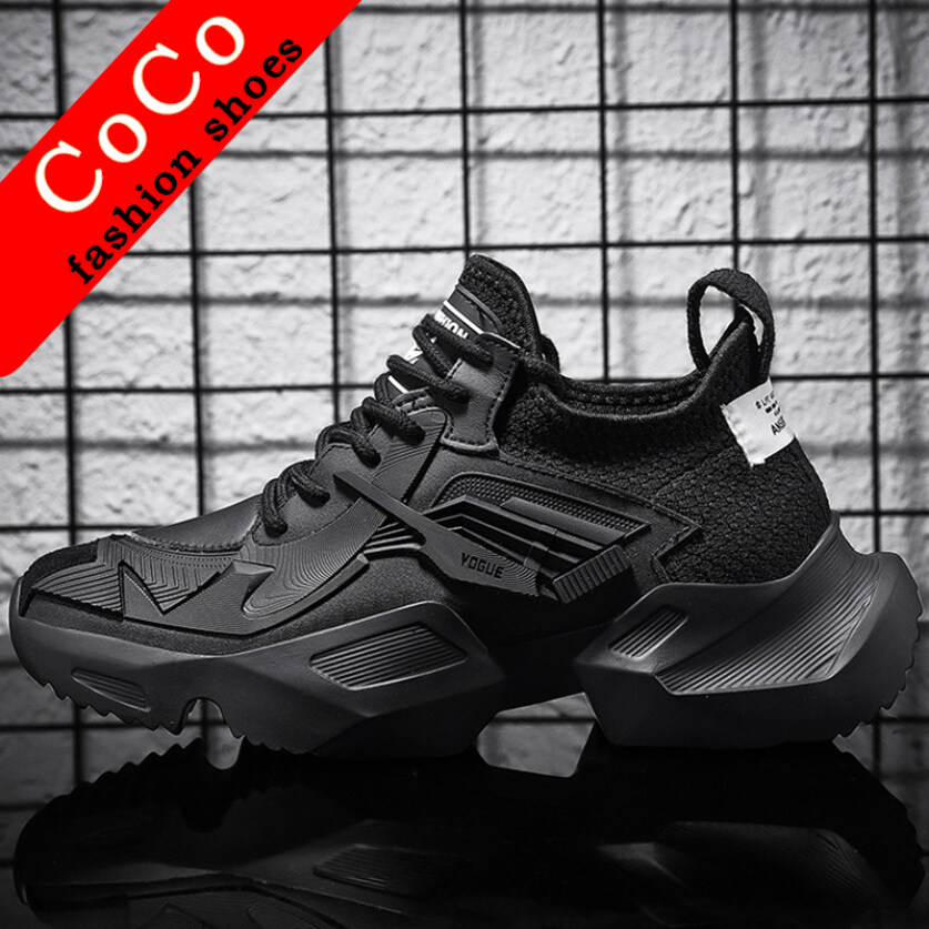 CoCo Fashion Shoes Giày thể thao nam với kiểu dáng mạnh mẽ, chất liệu PU + lưới nhẹ thoáng khí, phong cách Hàn Quốc, giá tốt giá rẻ
