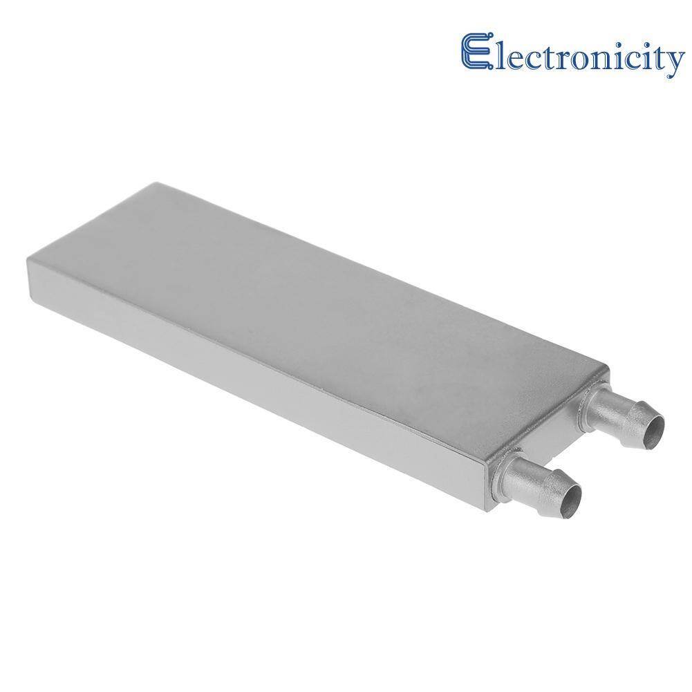Aluminum Alloy Liquid-Water Cooling Block for Computer CPU Silver Heat Sink
