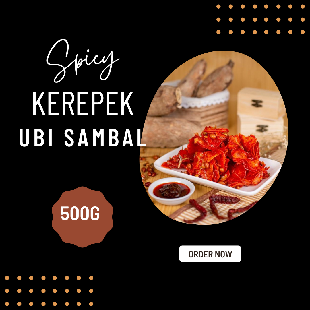 Layang Food Kerepek Ubi Sambal Halal Muslim Snacks 500g | Lazada