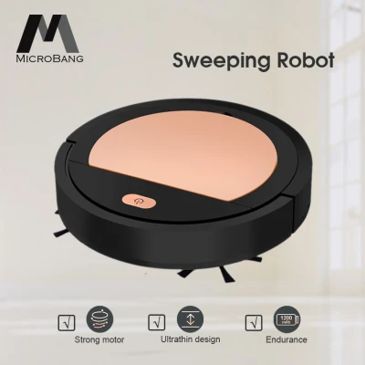 MicroBang Robot Vacuum Cleaner Smart Sweeper Robot Multifunctional 3 in 1 Sweeping Robot Ultra-thin Household Cordless Vacuum Cleaners Low Noise Robot Vacuum Cleaner