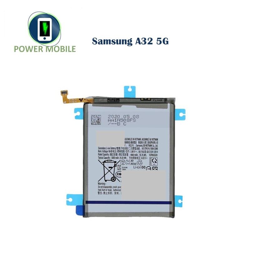 samsung a32 5g battery mah