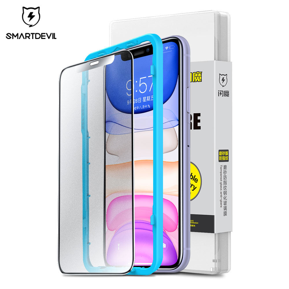 Miếng Dán Kính Cường Lực SmartDevil IPhone11 Màng Mờ iPhone Se2, IPhone Se Bao Phủ Toàn Màn Hình IPhone11Profull Miếng Dán Điện Thoại Di Động HD Chống Vân Tay Mờ Cho Trò Chơi Thể Thao Điện Tử Trọn Gói IPhone11Pro Max