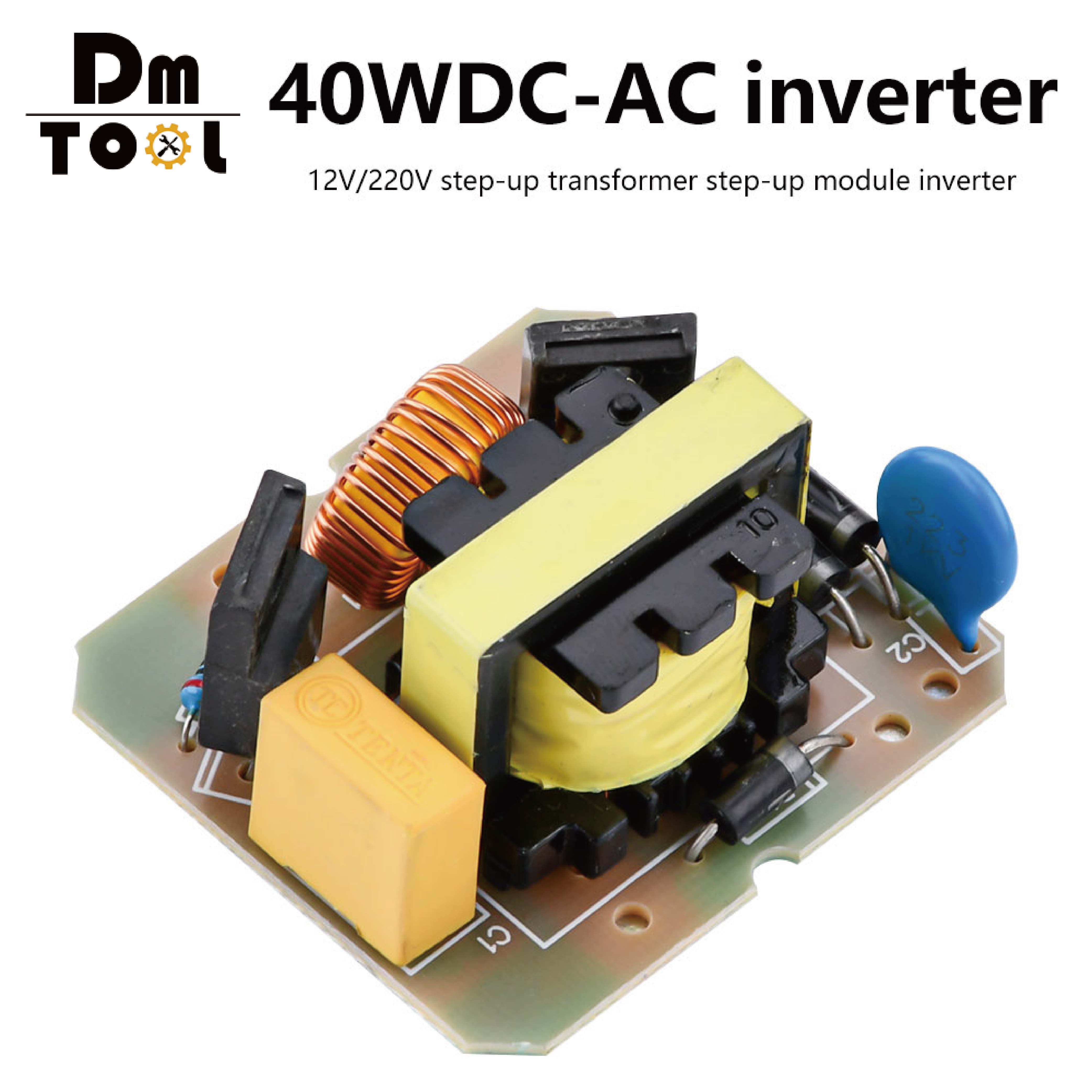 DM Dual-mode 40W DC-AC inverter 12V to 220V boost transformer Boost module Inverter module