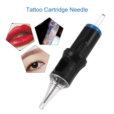 10pcs Disposable Semi Permanent Makeup Tattoo Cartridge Needles RL/RM/M1/RS for Makeup Machine 9RL
