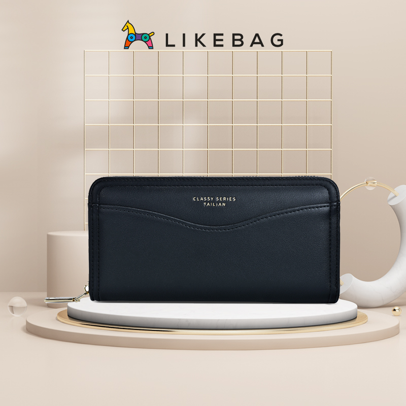 Ví Đựng Thẻ Dài Bằng Da PU Mềm Cho Nữ LIKEBAG