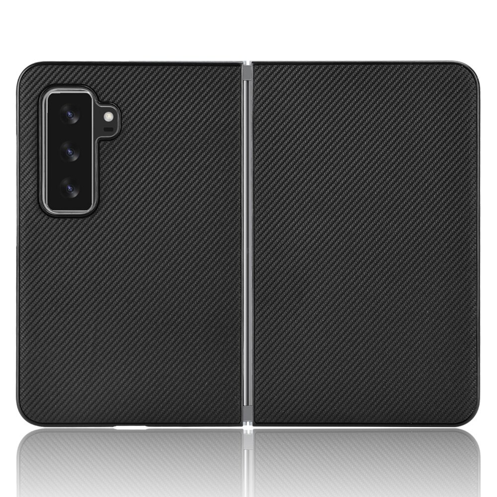Cho Microsoft surface Duo 2 duo2 trường hợp sợi Carbon sang trọng mỏng chất liệu da PU trường hợp cho Microsoft surface Duo 2 vỏ điện thoại