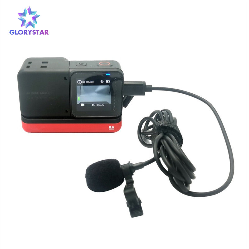Micrô Lavalier Type-c Tương Thích Với Insta360 One R Micrô Thu Âm Giọng