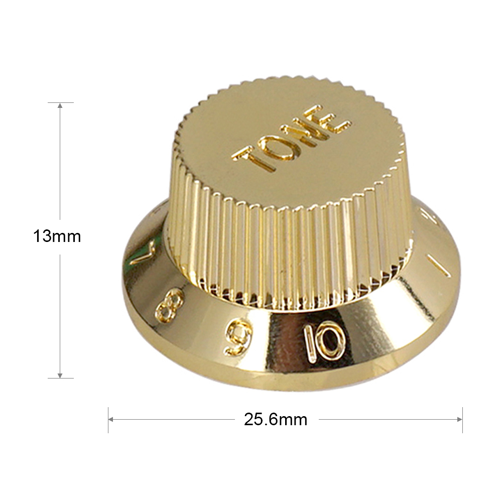 [okoogee]Electric Guitar Tone Volume Control Knobs 1 Volume/ 2 Tone Kit for ST/SQ Electric Guitar