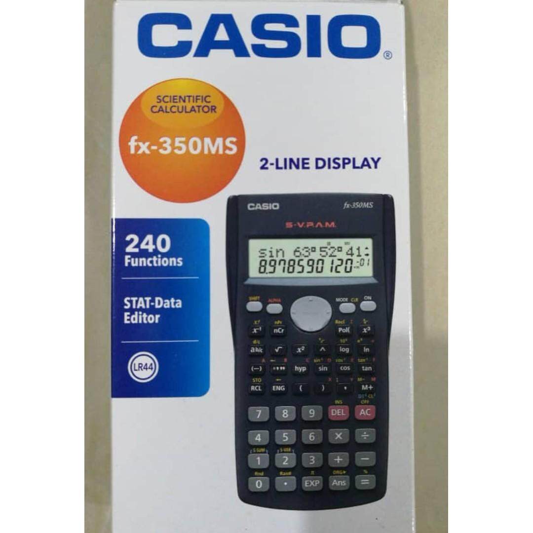 CASIO SCIENTIFIC CALCULATOR FX350MS Lazada
