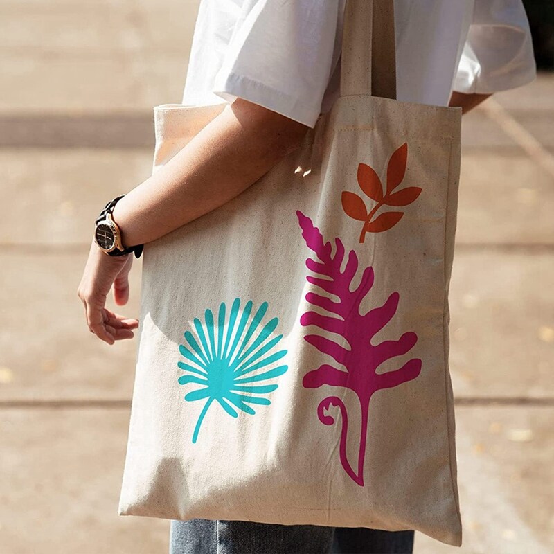 16 Pieces Leaves Stencil Reusable Sheet Painting Stencil Sheet Wall Stencil Leaf Pattern Template Tropical Leaf Reusable