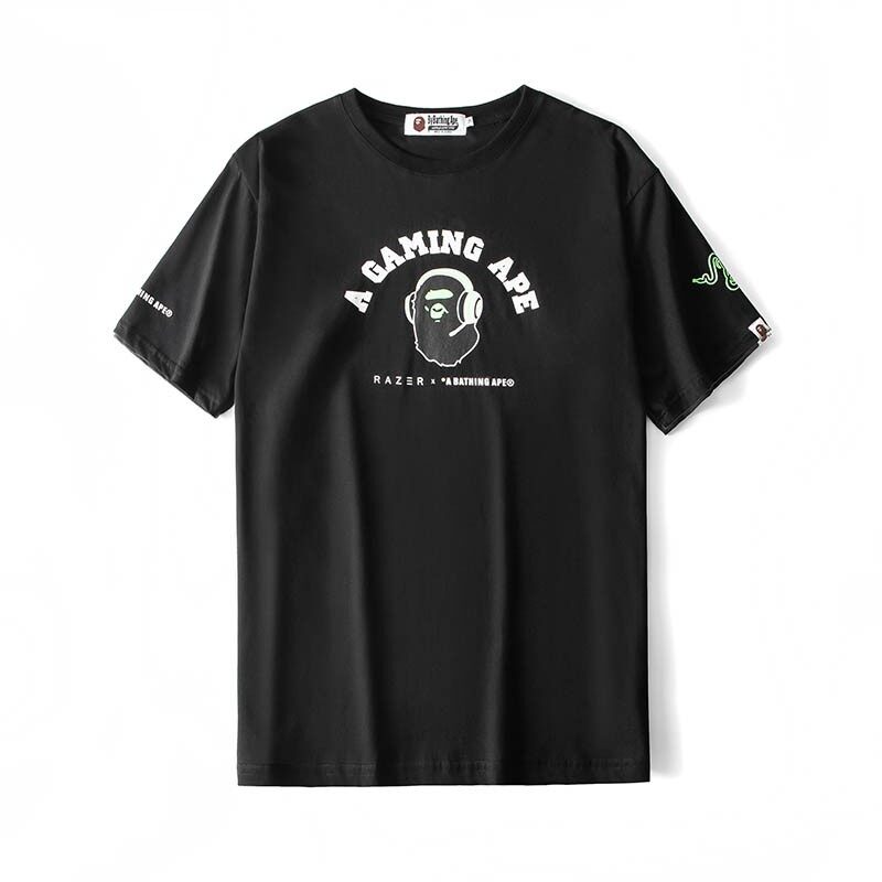 Shirt Bape Razer High Quality Printing BAPE X RAZER Green Camo