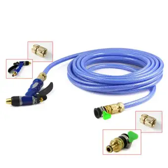 Questionno Copper 4 Points Hose Tap Connector Garden Water Pipe