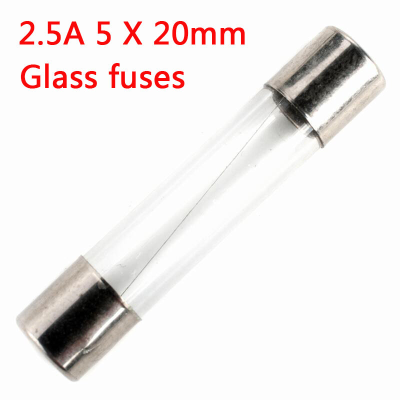 10pcs,2.5a fast-blow fuse 2.5 amp 250v 5x20mm 5mmx20mm 5 x 20mm