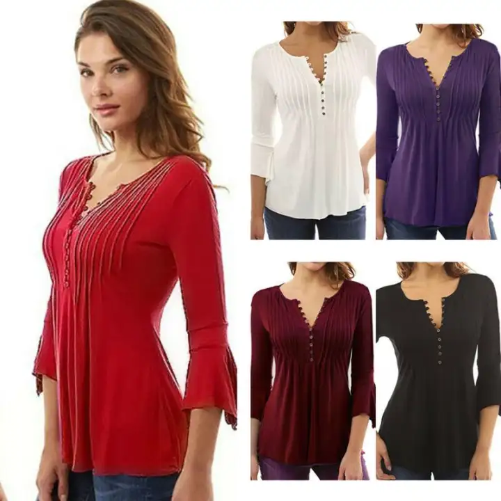 peplum tops with sleeves