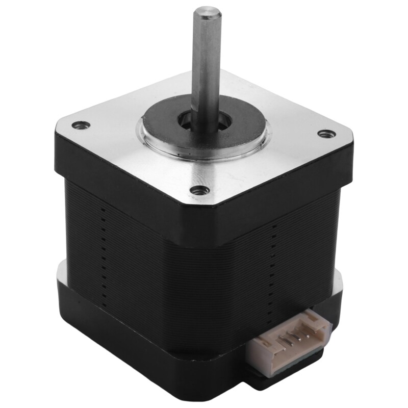 3d printer motors, nema 17 stepper motor,40mm high torque bipolar dc step motor kit, 0.46nm low noise 42 2-phrase universal electric motor dc motor for 3d printer engraving