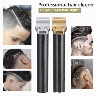USB Rechargeable Cordless R-type Acute Angle Hair Clipper Trimmer Shaver Cutter Beard Razor Haircut Machine