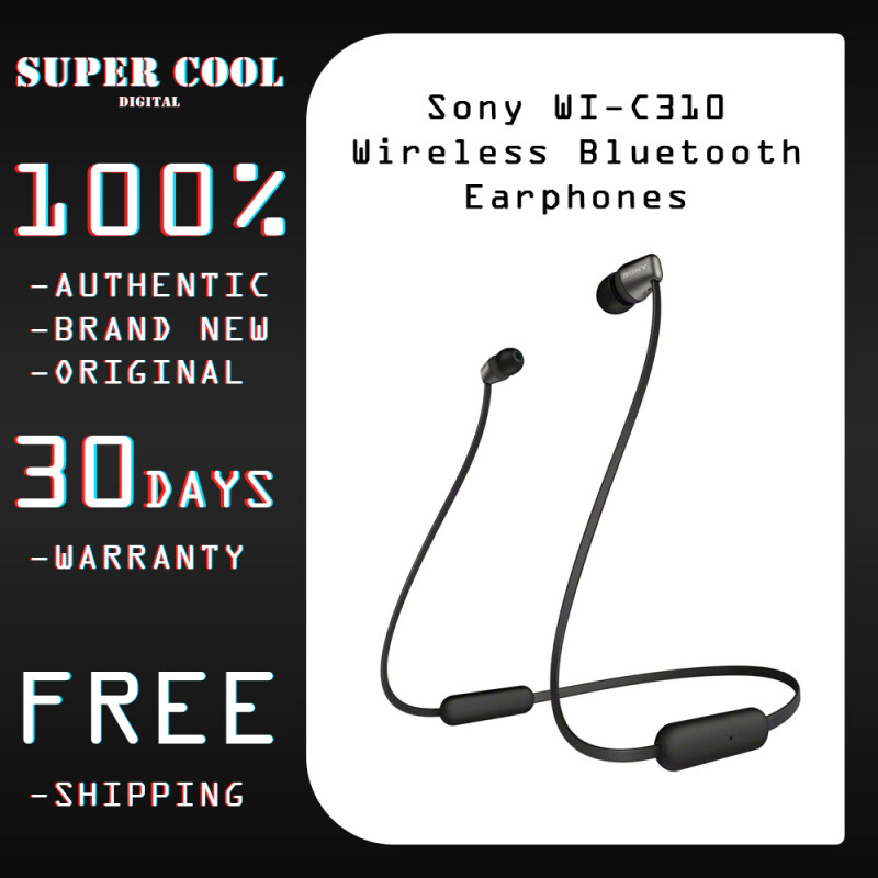 Sony WI-C310 Wireless Bluetooth In-Ear Headphones (Warranty) Singapore