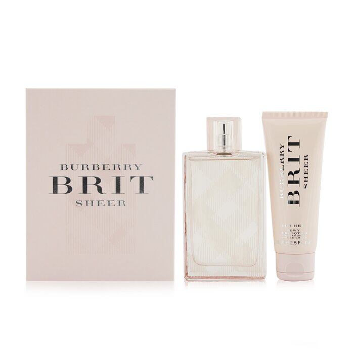 HOT Gift Set Body Lotion Burberry Brit Sheer Set Burberry Brit