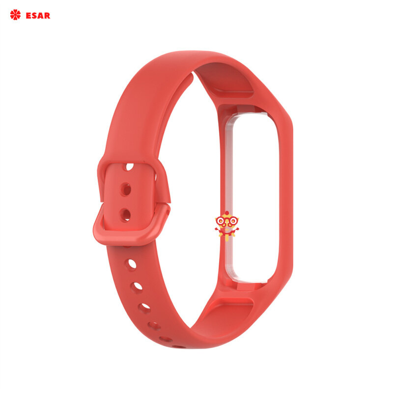 Replacement Watchband Sweat-proof Comfortable Soft Silicone Strap Compatible For Samsung Galaxy Fit2 R220