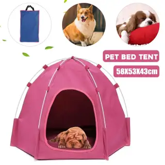 Lipat Hewan Peliharaan Kucing Tenda Anjing Rumah Outdoor Tempat Lipat Hewan Peliharaan Kucing Tenda Anjing Rumah Outdoor Tempat