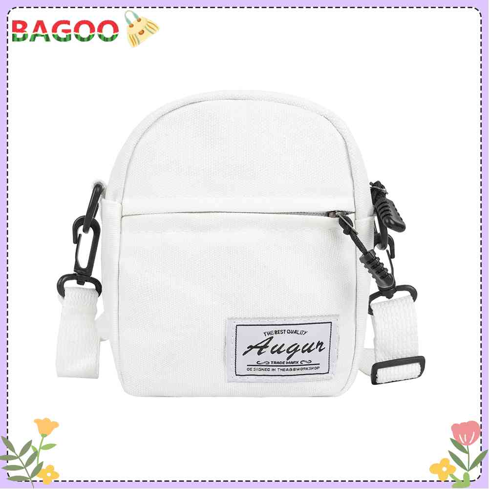 Fashion Canvas Patchwork Crossbody Shoulder Bag Women Mini Wallet Phone Bags