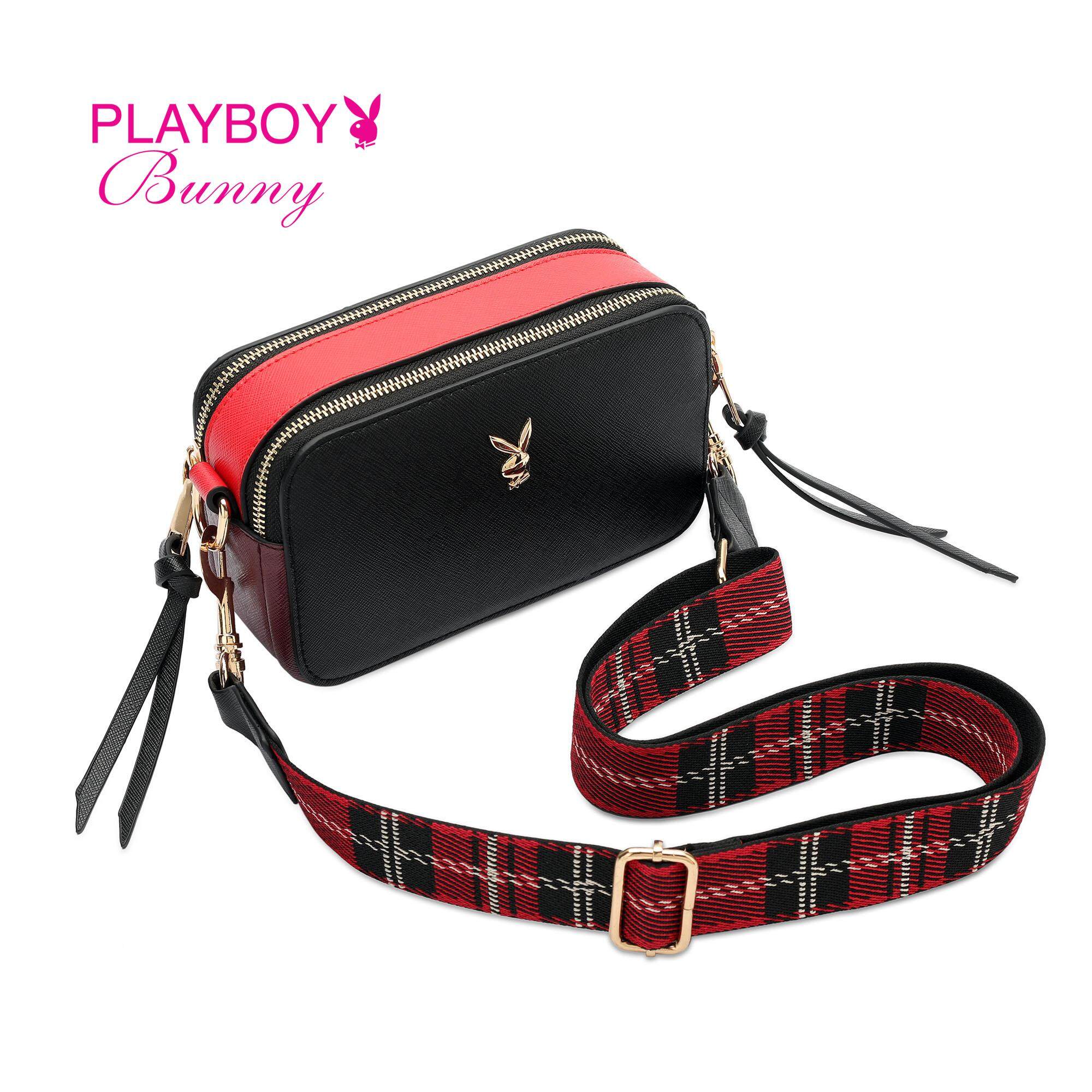 Playboy bunny compact saffiano sling bag sale