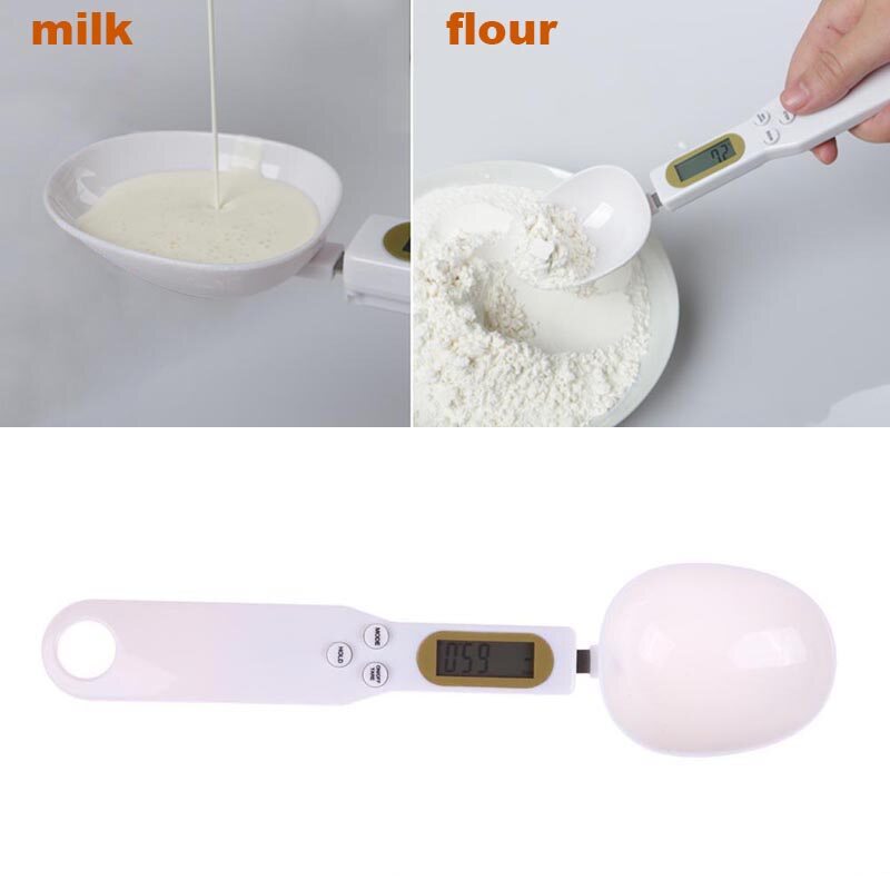 Muỗng Đo Nhà Bếp Kỹ Thuật Số 500G/0.1G Muỗng Điện Tử Kỹ Thuật Số Cân Nhà Bếp Mini Dụng Cụ Làm Bánh