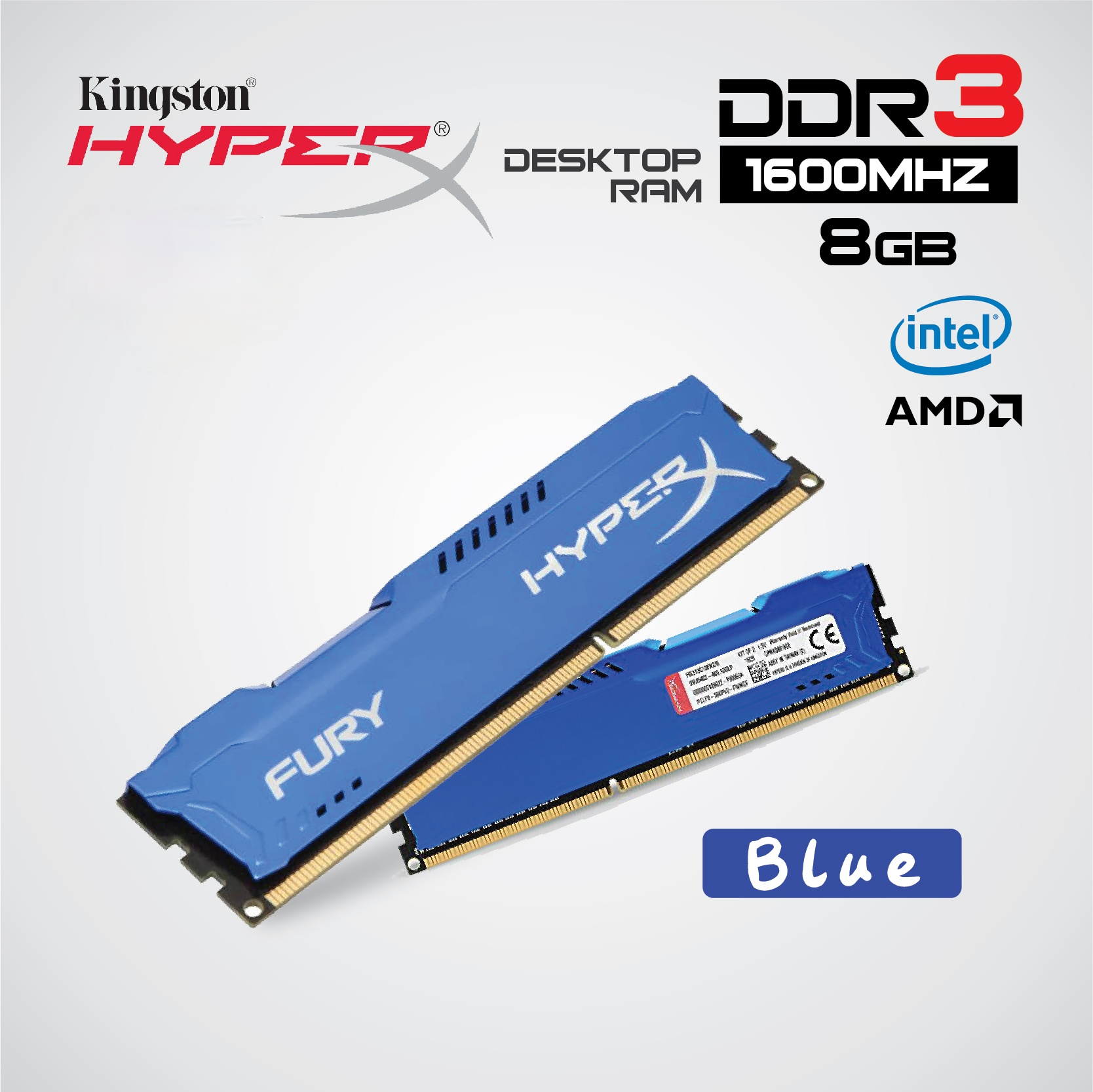 Hyperx Fury Ddr3 8gb 1600mhz - Best 