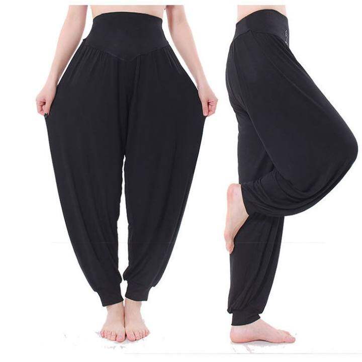 Quần Tập Yoga Cho Nữ Quần ống Rộng Mặc Thường Ngay Tập Thể Dục Buổi Sang Thai Cực Quyền Lazada Vn