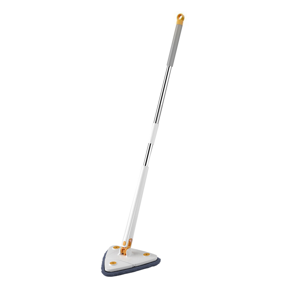360 Degree Rotatable Triangle Mop Adjustable Home Cleaning Hand Twist Quick Dry Extendable Cleaner Tool 130cm long cleaner mop