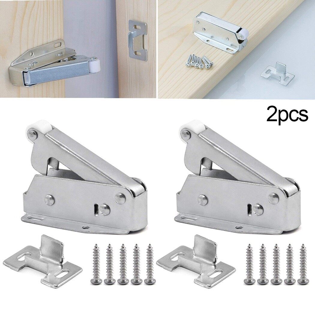 Loft Touch Catch Latch Cupboard Door Hatch Attic Push To Open Auto