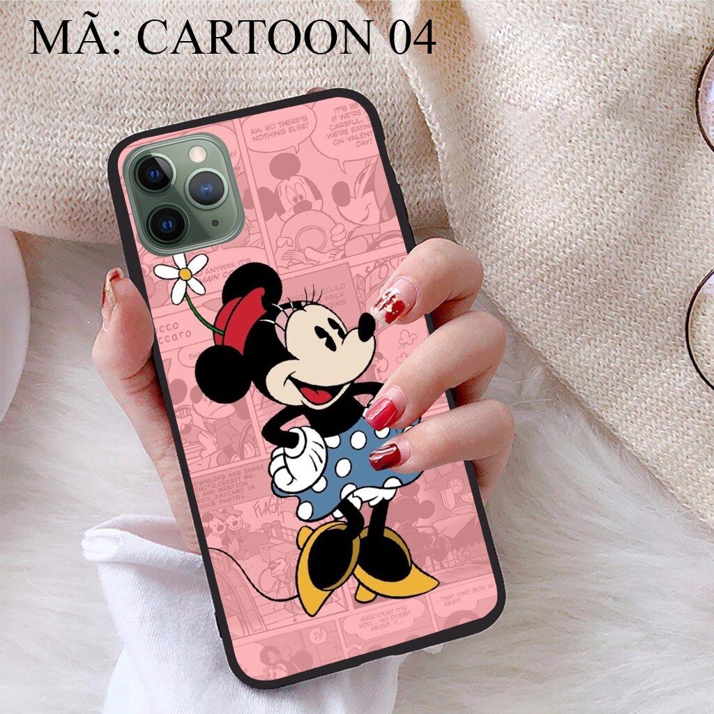 Ốp lưng iPhone 11 Pro Max viền dẻo TPU BST Hoạt Hình