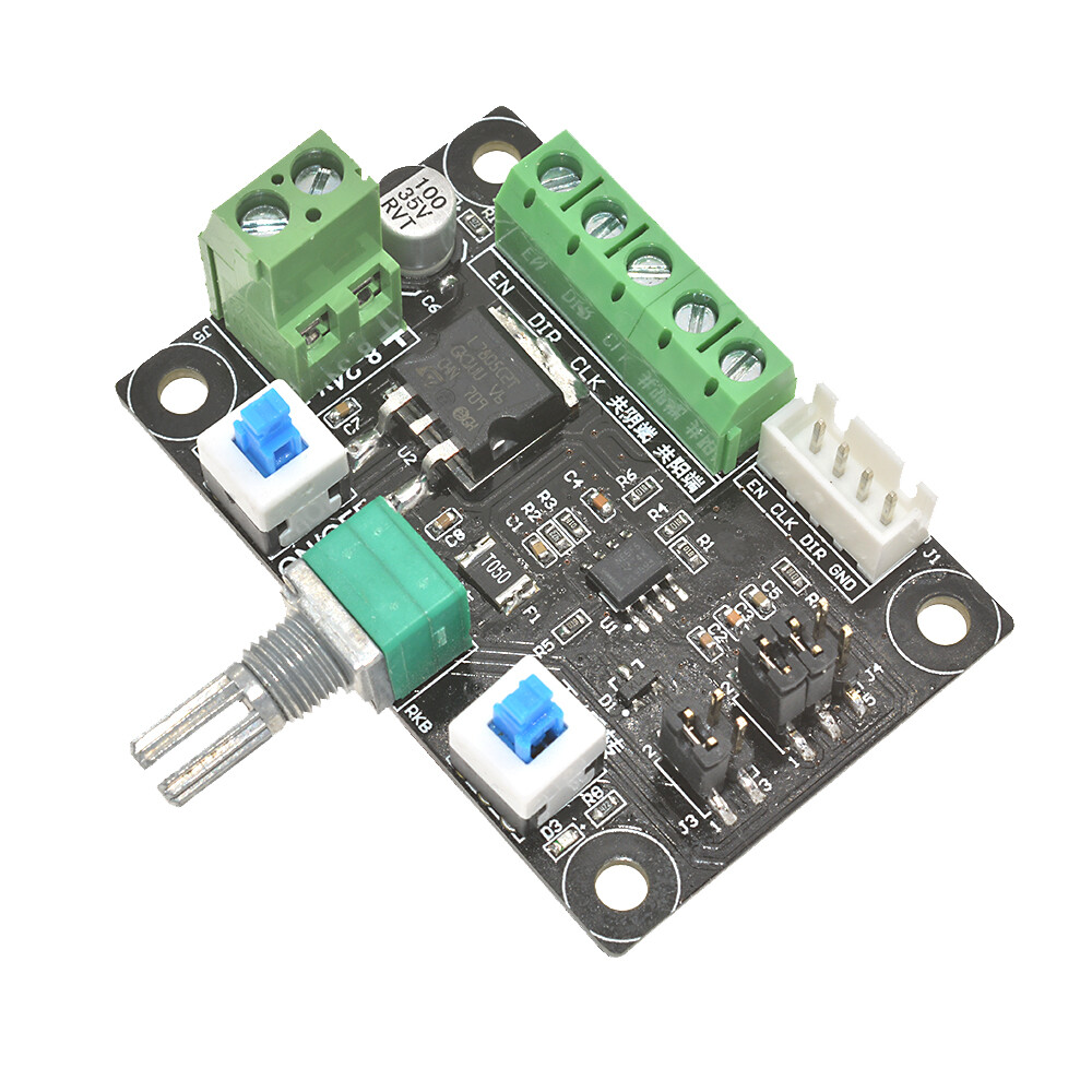 Original Aideepen 12-24V Stepper Motor Driver Controller PWM Pulse Signal Generator Speed Control