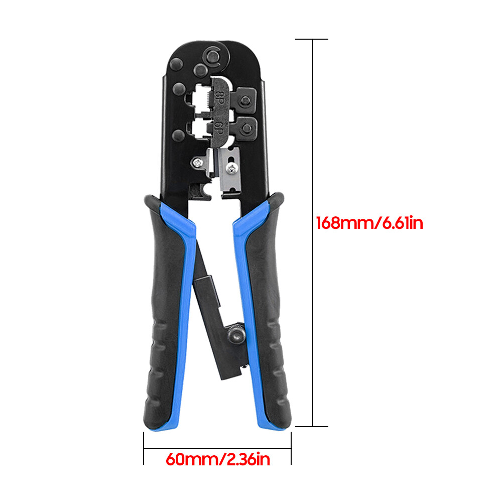 Smart Sensor Dụng Cụ Uốn Dây Điện Đa Năng 3 Trong 1 Dụng Cụ Cắt Kìm Tuốt Dây Điện, Dụng Cụ Uốn Dây Điện Thoại Đường Dây Mạng 8P 6P Dụng Cụ Cầm Tay Thợ Điện Cắt Tuốt Dây Điện