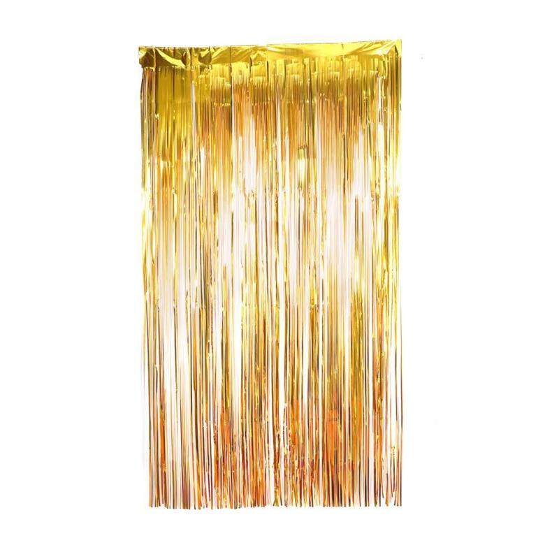 Rèm Kim Loại Tua Rua Tinsel Rèm Mưa Sáng Bóng Phông Nền Đám Cưới Trang Trí Tiệc