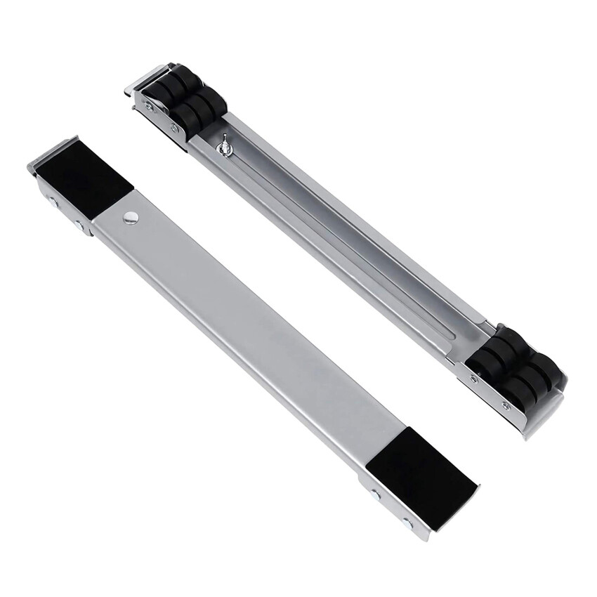 1 Pair Of Washing Machine Refrigerator Base Adjustable Movable Base Bracket