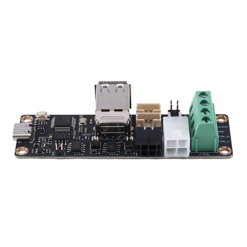 Bigtreetech u2c v2.1 adapter board supports can bus connection usb to can bus module, with 3 can output interface