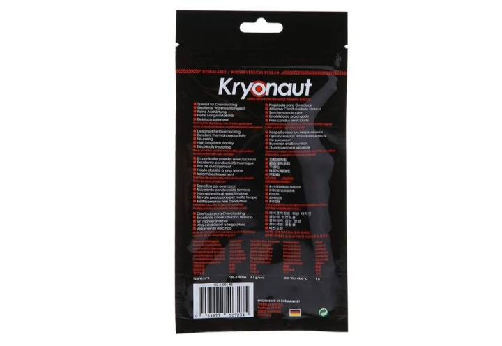 Thermal Grizzly Thermal Compound Kryonaut 1g Tg K 001 Rs Lazada
