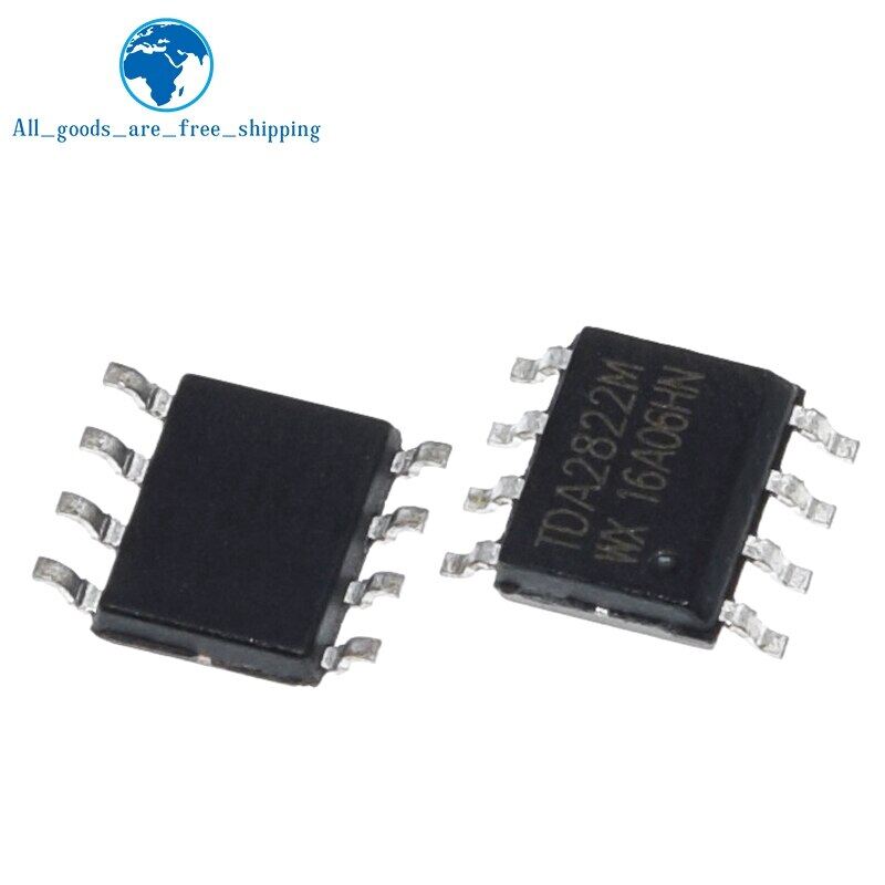 10pcs tda2822m sop8 tda2822 tda2822d 2822 sop-8 sop smd new and original ic chipset