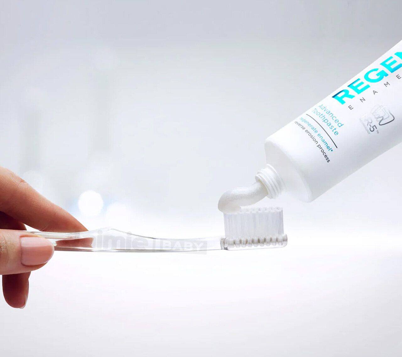 Regenerate Enamel Science Advanced toothpaste with NR-5™ technology regenerates enamel mineral