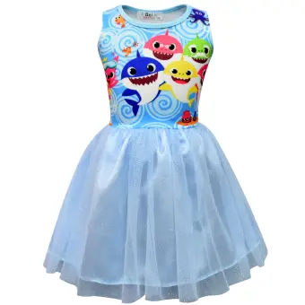 baby shark party dress