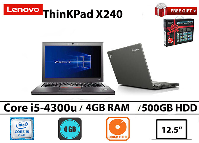 Lenovo x240 Intel core i5-4th gen 4GB RAM 500GB HDD 12.5 INCH Malaysia