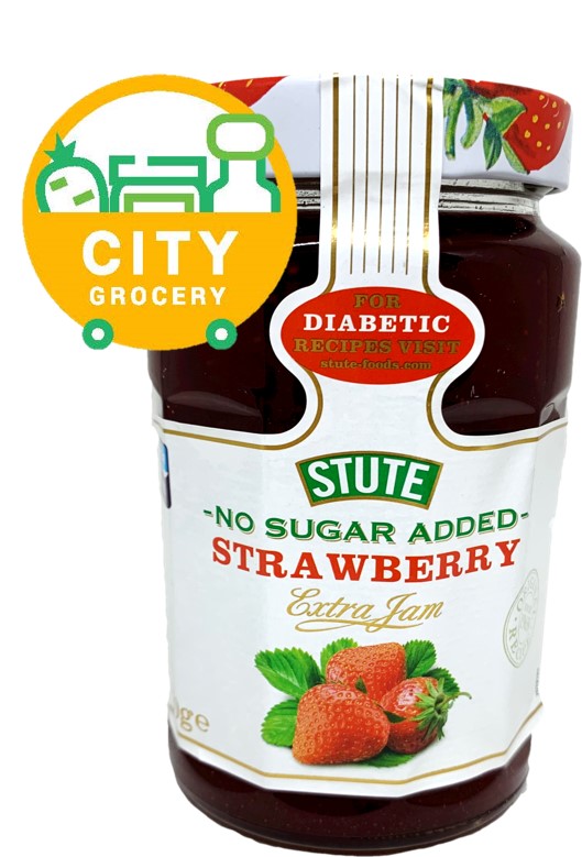 STUTE No Sugar Added STRAWBERRY Jam 430gm | Lazada
