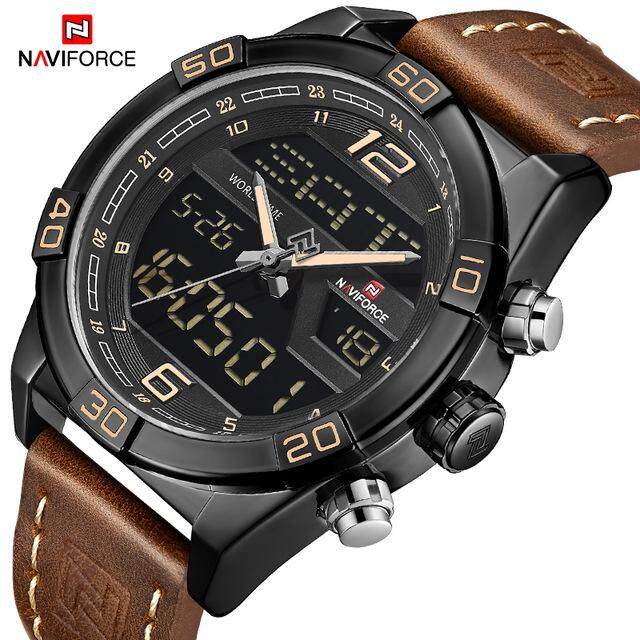 Mens Fashion Watch Luxury Brand Fashion Sports Watch Mens Waterproof Quartz Mens Military Digital Dual Display Multifunction Watch Malaysia