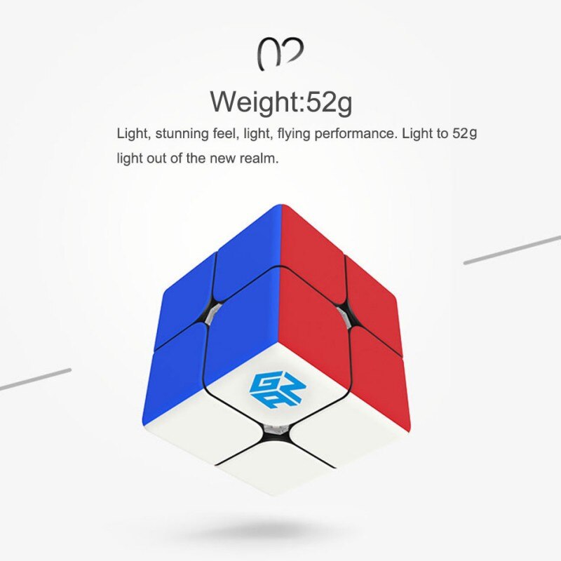 Gan 249 V2 ma thuật tốc độ gan khối gan gan 2x2 249 chuyên nghiệp nhỏ Rubik bỏ túi gan V2 khối lập phương Câu Đố không dính gan khối