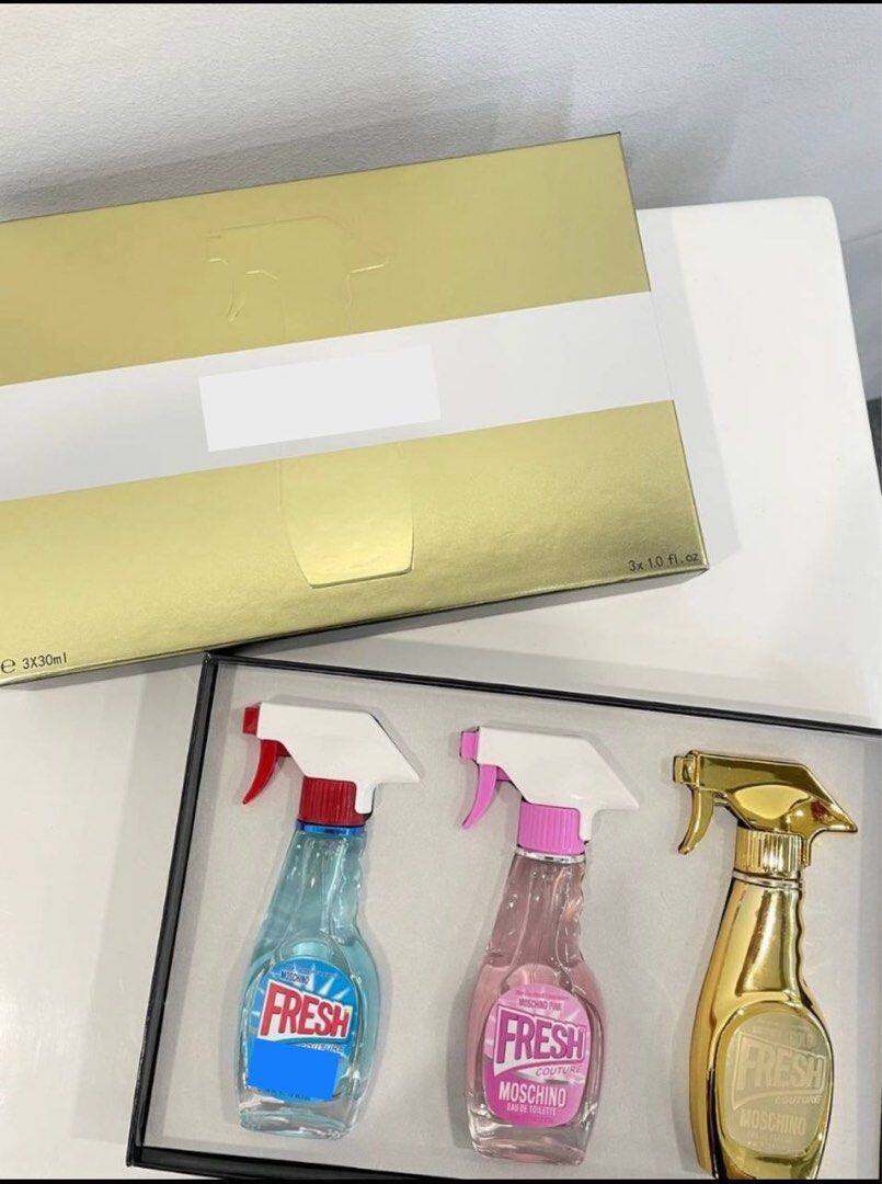 🐝Beeperfume.com🐝带给您Moschino fresh couture gift set And Moschino fresh  pink couture gift set | By 96YT Bee perfume 正品香水| Facebook
